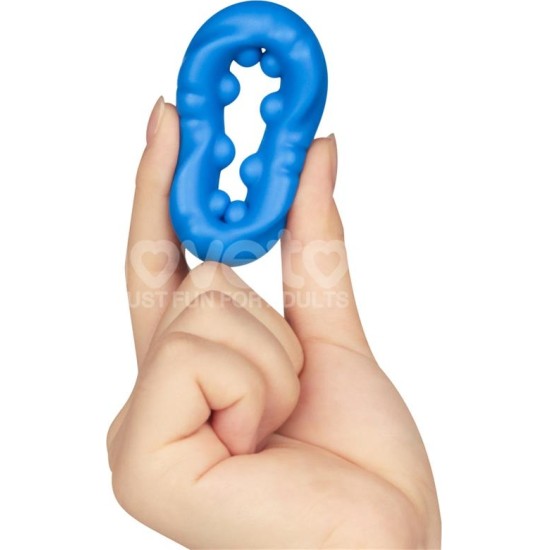 Lovetoy Pinnacle Pro Ridge Bump Stretcher Penis Ring