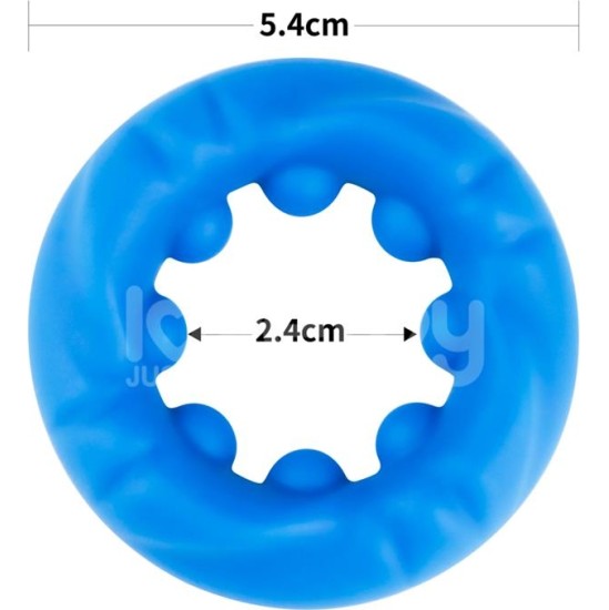 Lovetoy Pinnacle Pro Ridge Bump Stretcher Penis Ring