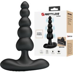 Prettylove Corban Anal Beads with Vibration