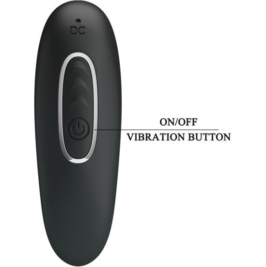 Prettylove Corban Anal Beads with Vibration