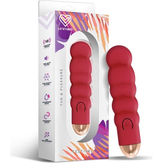 Festival Ewon Stimulator 10 Speeds Rust Red