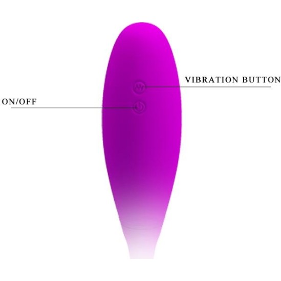 Prettylove Pretty Love Vibrating Eggs Snaky Vibe Purple