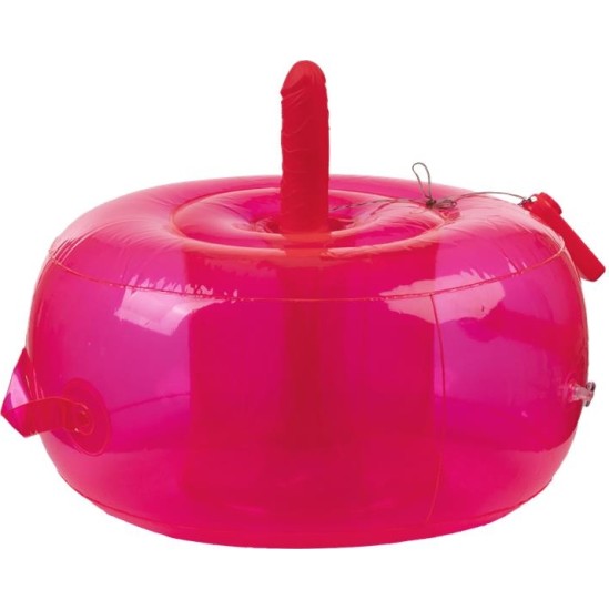 Inflatable Fun Inflatable Cushion with Vibrating Dildo and Rmote Ding Dong