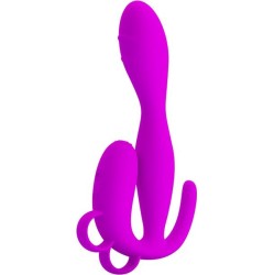 Prettylove Pretty Love Butt Plug Flowery Purple