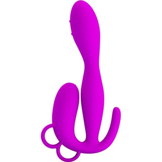 Prettylove Pretty Love Butt Plug Flowery Purple