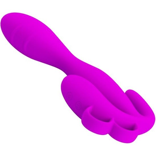 Prettylove Pretty Love Butt Plug Flowery Purple