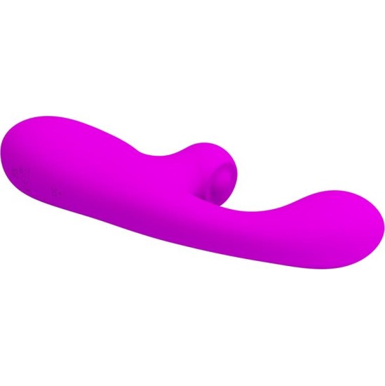 Prettylove Skylar Bunny Vibrator and Thumping  Fuchsia