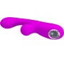 Prettylove Skylar Bunny Vibrator and Thumping  Fuchsia