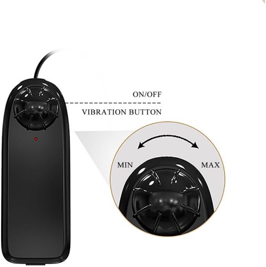 Baile Zebulon Relistic Vibrating Dildo 7.6