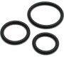 Bondage Play Set of 3 silicone penis rings