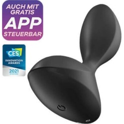 Satisfyer Sweet Seal Butt Plug with Vibration and APP Black