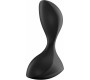 Satisfyer Sweet Seal Butt Plug with Vibration and APP Black