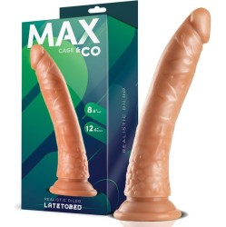 Max & Co Cage Realistic Dildo Flesh 8,65 - 22 cm
