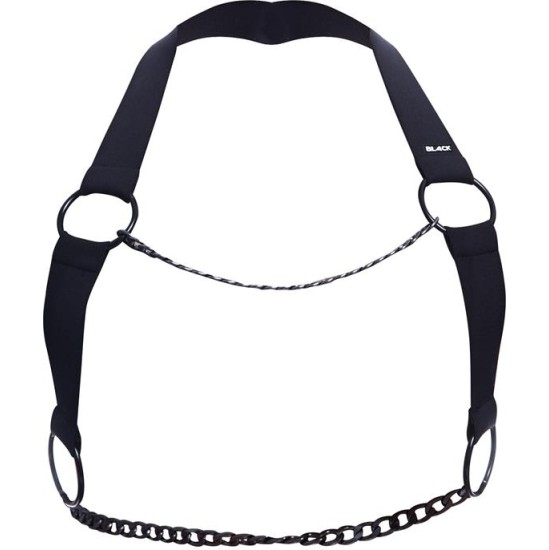 Cut4Men Black Chain Chest Harness