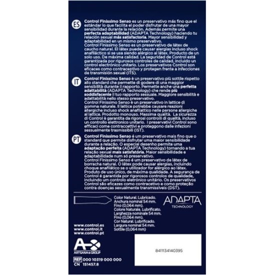 Control Finissimo Senso 24 uds