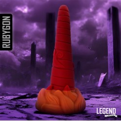 Legend Rubygon Liquid Silicone Dildo 24,5 cm