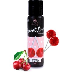 Secret Play Sweet Love Lubricant Cherry Lollipop 60 ml