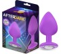 Afterdark Sparkly Butt Plug Size M Violet