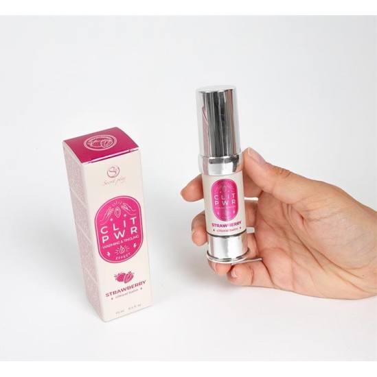 Secret Play Clit Pwr Cl?toris stimulating balm Strawberry 15 ml