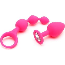 Rimba Toys Anal Pleasure Play set Barcelona Pink
