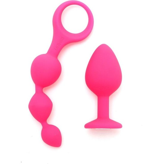 Rimba Toys Anal Pleasure Play set Barcelona Pink