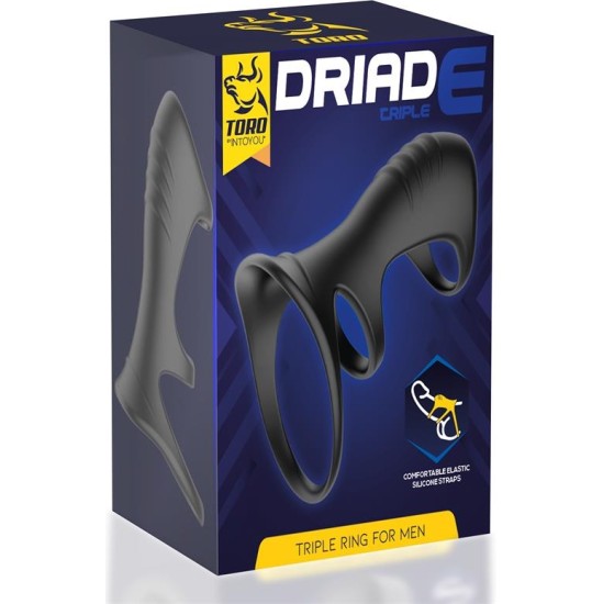 Minothor Driade Triple Ring for Men Silicone