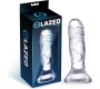 Glazed Realistic Dildo Crystal Material 12,3 cm