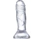 Glazed Realistic Dildo Crystal Material 12,3 cm