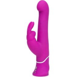 Happy Rabbit Vibe Rotator Beaded G-Spot Purple