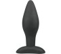 Easytoys Large Black Silicone Buttplug