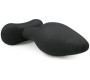 Easytoys Large Black Silicone Buttplug