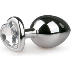 Easytoys Metal Plug  No. 7 - Silver / Clear