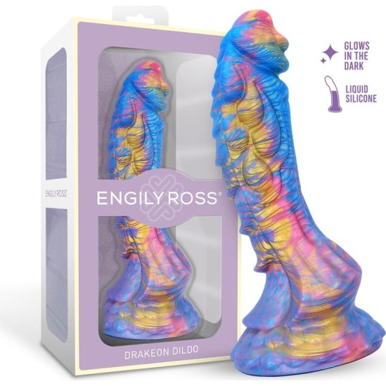Dildox By Engily Ross Drakeon Liquid Silicone Dildo 18 cm