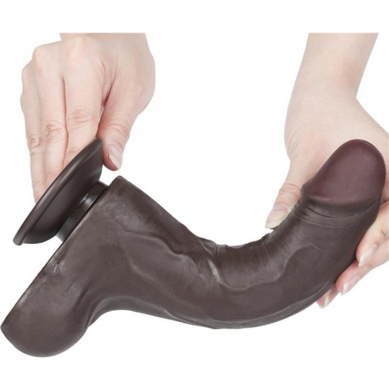 Lovetoy Sliding Skin Dual Layer Dildo 8.5