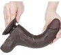 Lovetoy Sliding Skin Dual Layer Dildo 8.5