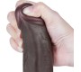 Lovetoy Sliding Skin Dual Layer Dildo 8.5