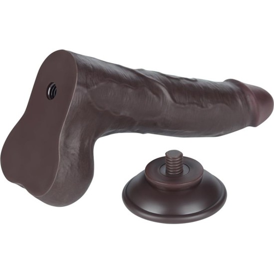 Lovetoy Sliding Skin Dual Layer Dildo 8.5