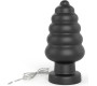 Lovetoy Vibrating Anal Plug King Sized 7 Black