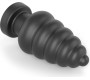 Lovetoy Vibrating Anal Plug King Sized 7 Black