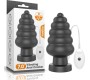 Lovetoy Vibrating Anal Plug King Sized 7 Black