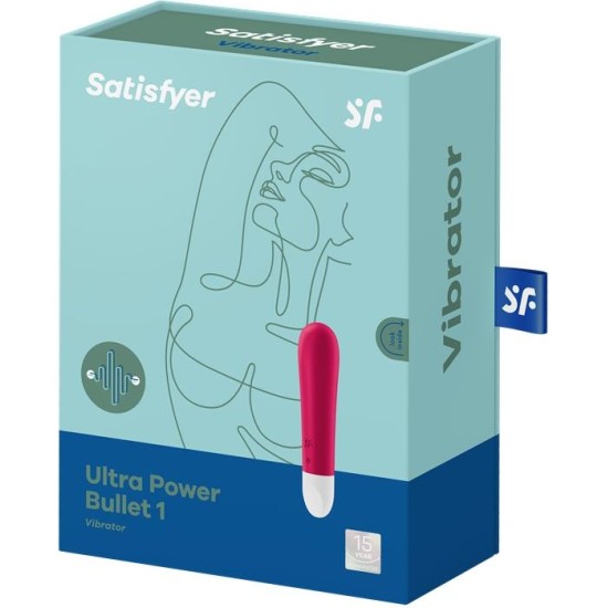 Satisfyer Ultra Power Bullet 1 Vibrating Bullet Red