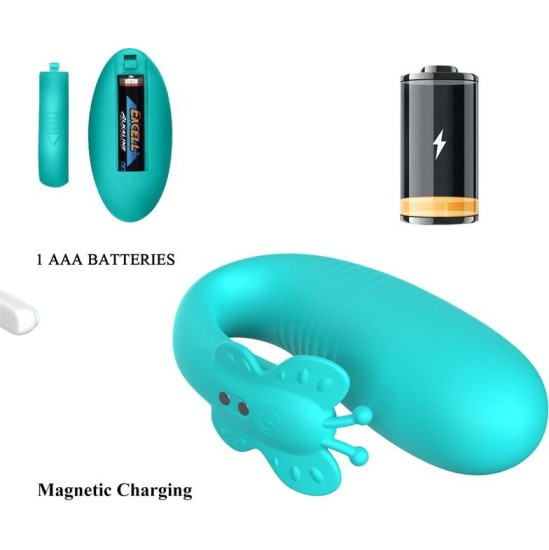 Prettylove Remi Stimulator with Vibration and Thrusting