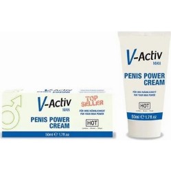 HOT V-Activ Penis Power Cream for Men 50 ml
