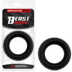 Beast Rings Cock Ring Turbine Liquid Silicone 35 mm