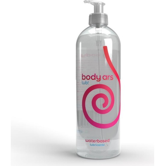 Body Ars Water Base Lubricant Gel Natural Dispenser 1000 ml