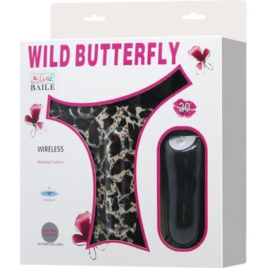 Baile Wild Butterfly Panty Vibrator with Remote Control