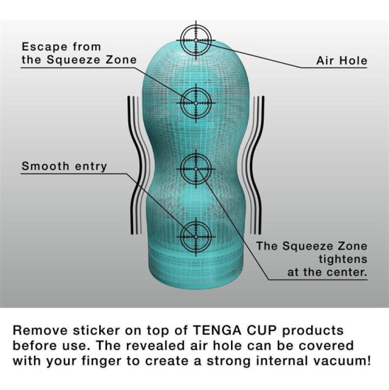 Tenga Masturbator Tenga Original Vacuum Cup Extra Cool