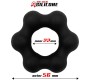 Beast Rings Cock Ring Liquid Silicone 2.2 cm Black