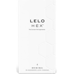 Lelo HEX ORIGINAL Condoms 6 Pack