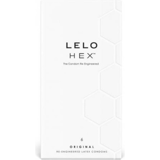 Lelo HEX ORIGINAL Condoms 6 Pack